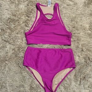 Vibrant Purple Bikini Set